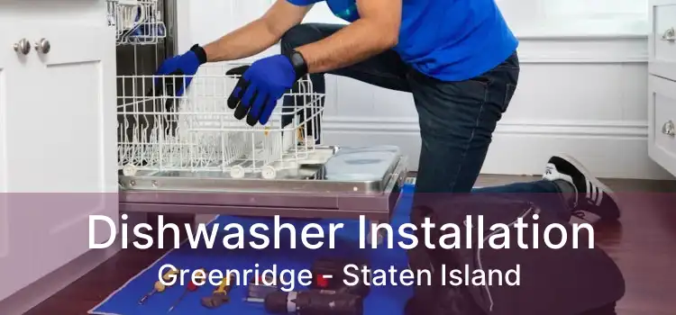 Dishwasher Installation Greenridge - Staten Island