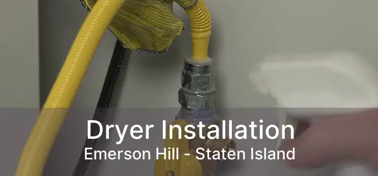 Dryer Installation Emerson Hill - Staten Island