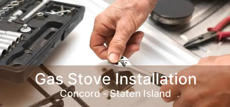 Gas Stove Installation Concord - Staten Island