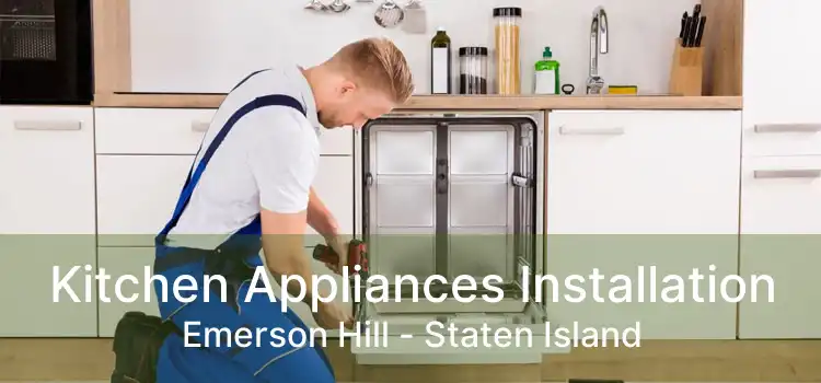 Kitchen Appliances Installation Emerson Hill - Staten Island