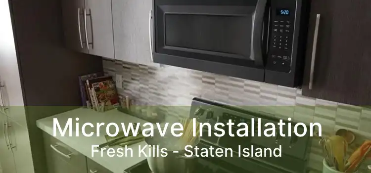 Microwave Installation Fresh Kills - Staten Island