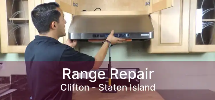 Range Repair Clifton - Staten Island