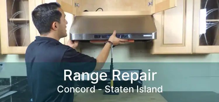 Range Repair Concord - Staten Island