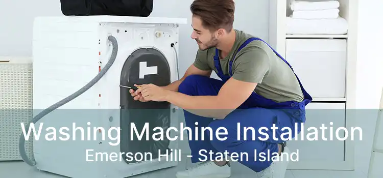 Washing Machine Installation Emerson Hill - Staten Island