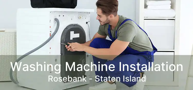 Washing Machine Installation Rosebank - Staten Island