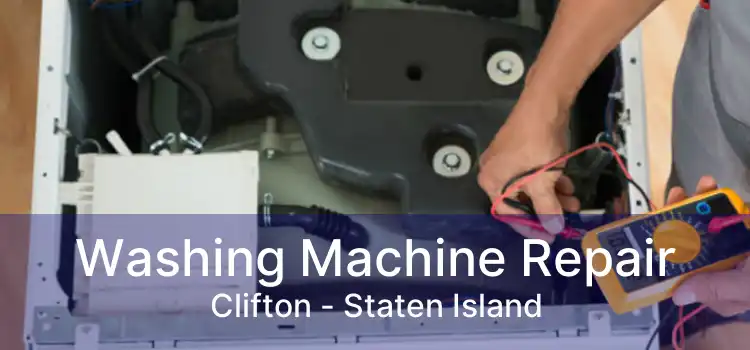 Washing Machine Repair Clifton - Staten Island